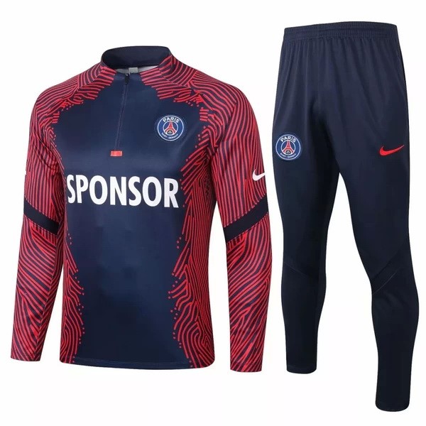 Chandal Paris Saint Germain 2020 2021 Rojo Azul Marino